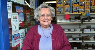 Great-gran is still working three shifts a week - at the age of 96