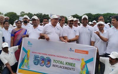 ‘Apollo Hospital’s Aragonda branch completed 500 knee surgeries in 4 years’