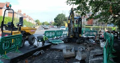 Staff shortages and 'unexpected' utility works blamed as Heaton cycle lane extension delayed
