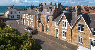 The beautiful home up for sale in idyllic Scottish seaside village named one of UK's 'poshest'