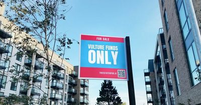 Brutally honest signs shedding light on housing crisis through powerful art project