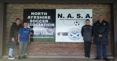 NASA and Ayr United pledge to boldly tred new ground with youth partnership