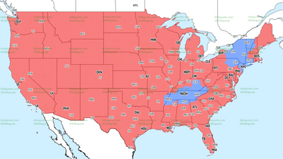 If you’re in the blue, you’ll get Giants vs. Titans on TV