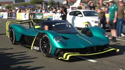 Aston Martin Valkyrie AMR Pro Sounds Fierce During Acceleration Runs