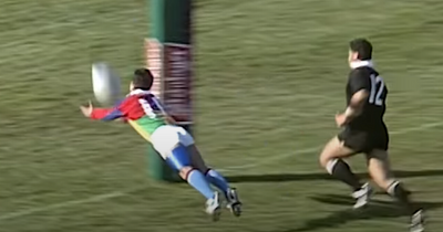 Video emerges of when the All Blacks played a 1990s World XV and chaos ensued