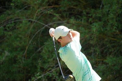 This teen-aged son of a PGA Tour winner has pro aspirations … and it’s not Charlie Woods