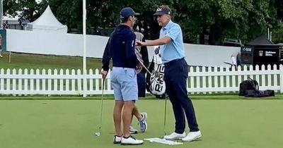 Ian Poulter and Billy Horschel appear to clash in heated exchange amid LIV Golf drama