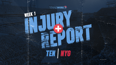 Titans vs. Giants Week 1 injury report: Wednesday