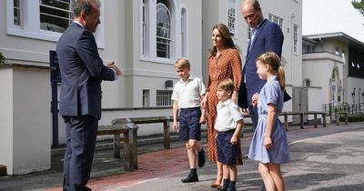 Prince William's sweet nickname for George, Charlotte and Louis on first day of school