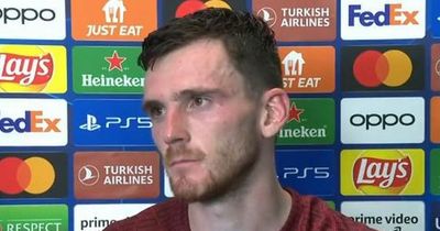 'We deserved this' - Andy Robertson gives blunt reason for Liverpool defeat to Napoli