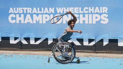 Australian teenager Saalim Naser ready for the first-ever junior wheelchair tennis event at the US Open