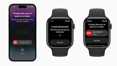 New Apple Watch, iPhone Can Call For Help If You're In A Car Crash