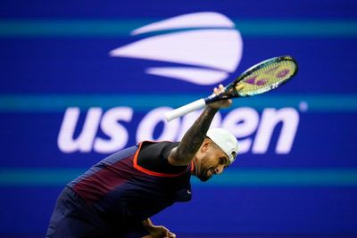 US Open: Nick Kyrgios handed tournament’s biggest fine for behaviour during Karen Khachanov defeat