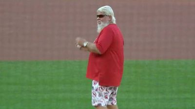 John Daly Fires the Most Casual First Pitch Ever for a Perfect Strike