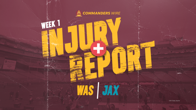 First injury report for Jaguars vs. Commanders, Week 1