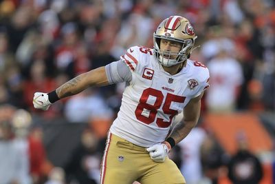 49ers practice report: George Kittle absent, Mike McGlinchey a full go