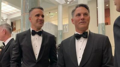 Peter Malinauskas defends decision to leave parliament to attend Midwinter Ball with Richard Marles in Canberra