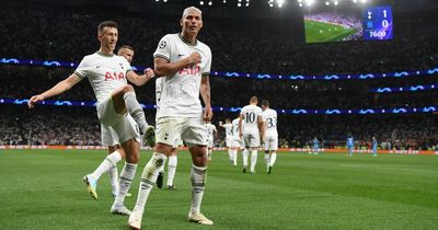 What Ivan Perisic did to Richarlison after first Tottenham goal vs Marseille in Champions League