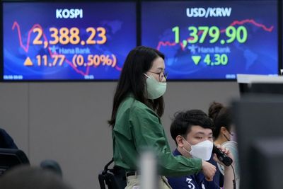 Asia shares rise as Wall Street on track to end loss streak