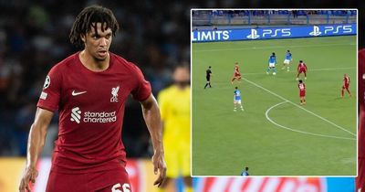 Damning Trent Alexander-Arnold footage for Napoli goal gives Liverpool star no defence