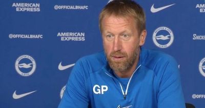 Graham Potter press conference cancelled as Chelsea candidate spotted at training ground