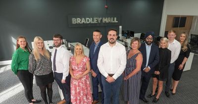 North East property firm Bradley Hall to double Leeds headcount with new office