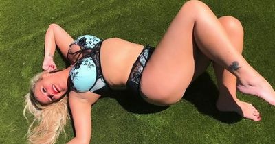 Kerry Katona is 'embracing looking like a swollen whale' but wants 'lymphatic drainage'
