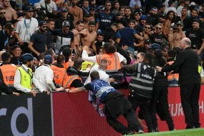 Five Marseille fans arrested as violent away fans mar Spurs Champions League victory