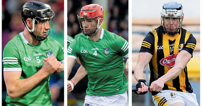 Limerick pair Diarmaid Byrnes and Barry Nash vie for top gong along with Kilkenny's TJ Reid