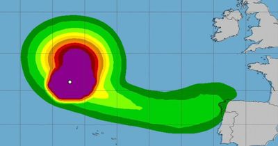 People left in stitches over maps predicting rude-shaped storm heading for UK