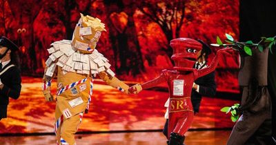 Masked Dancer fans adamant Pillar and Post are Dancing on Ice duo or GMB hosts