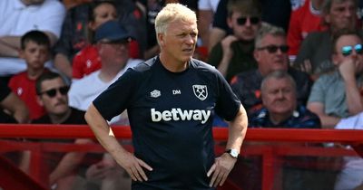 David Moyes drops West Ham selection hint ahead of FCSB Europa Conference League clash