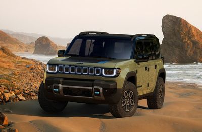 Jeep unveils 1st electric SUVs for North America and Europe