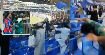 Afghanistan vs Pakistan marred by violence in stands after ugly face-off between players