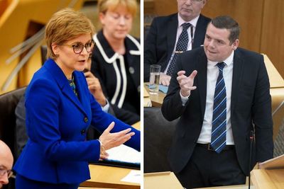 FMQs Sketch: Douglas Ross back to bleating his 'ferry fiasco' greatest hit