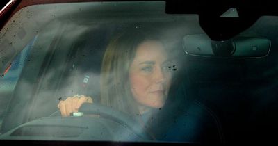 Kate Middleton picks children up from school as royals rush to Queen's bedside