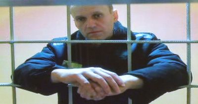 Fears grow for gaunt Vladimir Putin foe as he is shut away in 'concrete kennel'