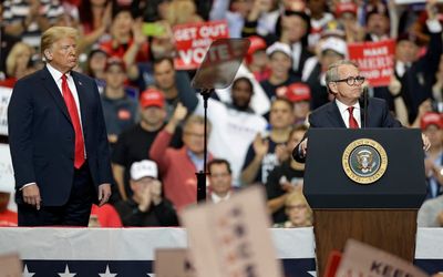 Trump backs GOP’s DeWine for second term as Ohio governor