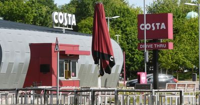 Costa axes filter coffee - one of the cheapest drinks on the menu