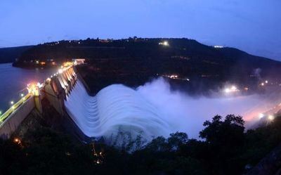 Andhra Pradesh: Srisailam gets heavy inflows as heavy rains lash Karnataka