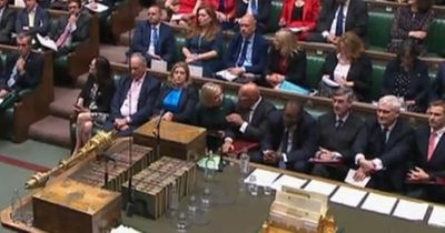 Moment Liz Truss passed note about Queen's health in Commons as MPs share wellwishes