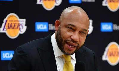 Lakers coach Darvin Ham: ‘I’m happy with what we have.’