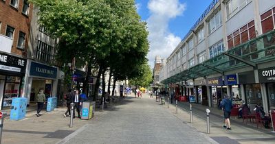 Alleged knife attack in middle of afternoon in Swansea's main shopping street