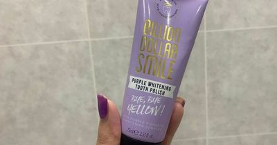 I tried Billion Dollar Smile’s £11 'purple shampoo for teeth' and saw an instant difference