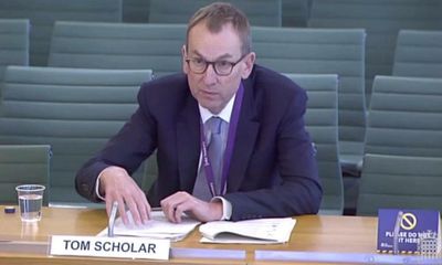 Tom Scholar, permanent secretary to the Treasury, sacked by Liz Truss