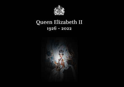 Royal website tribute to the Queen
