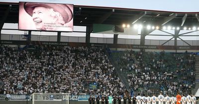 Queen dies aged 96: Arsenal pay tribute with national anthem and minute silence in Zurich