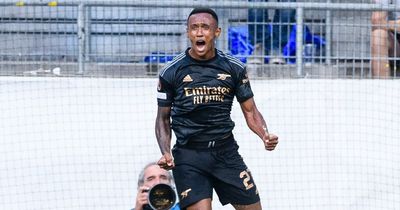Ex-Arsenal stars rave over Marquinhos after emotional youngster scores goal on Gunners debut