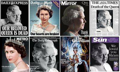 ‘Our hearts are broken’: how the UK papers reported the death of the Queen