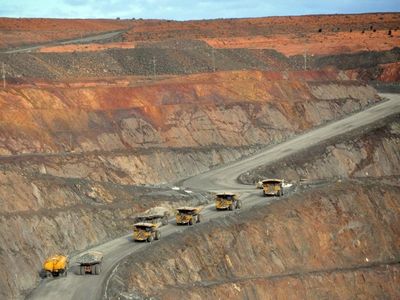 Mining leads fall in business turnover